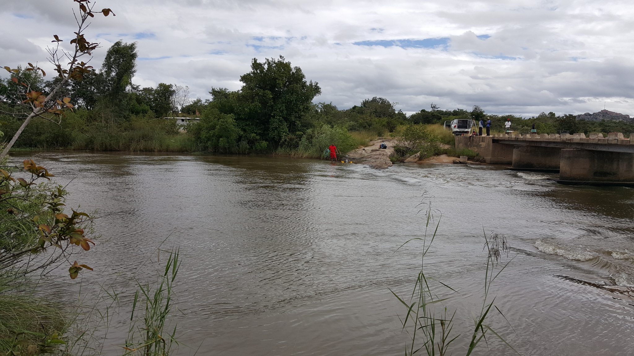 Field work during 2018 near the Musami Dam site in Zimbabwe